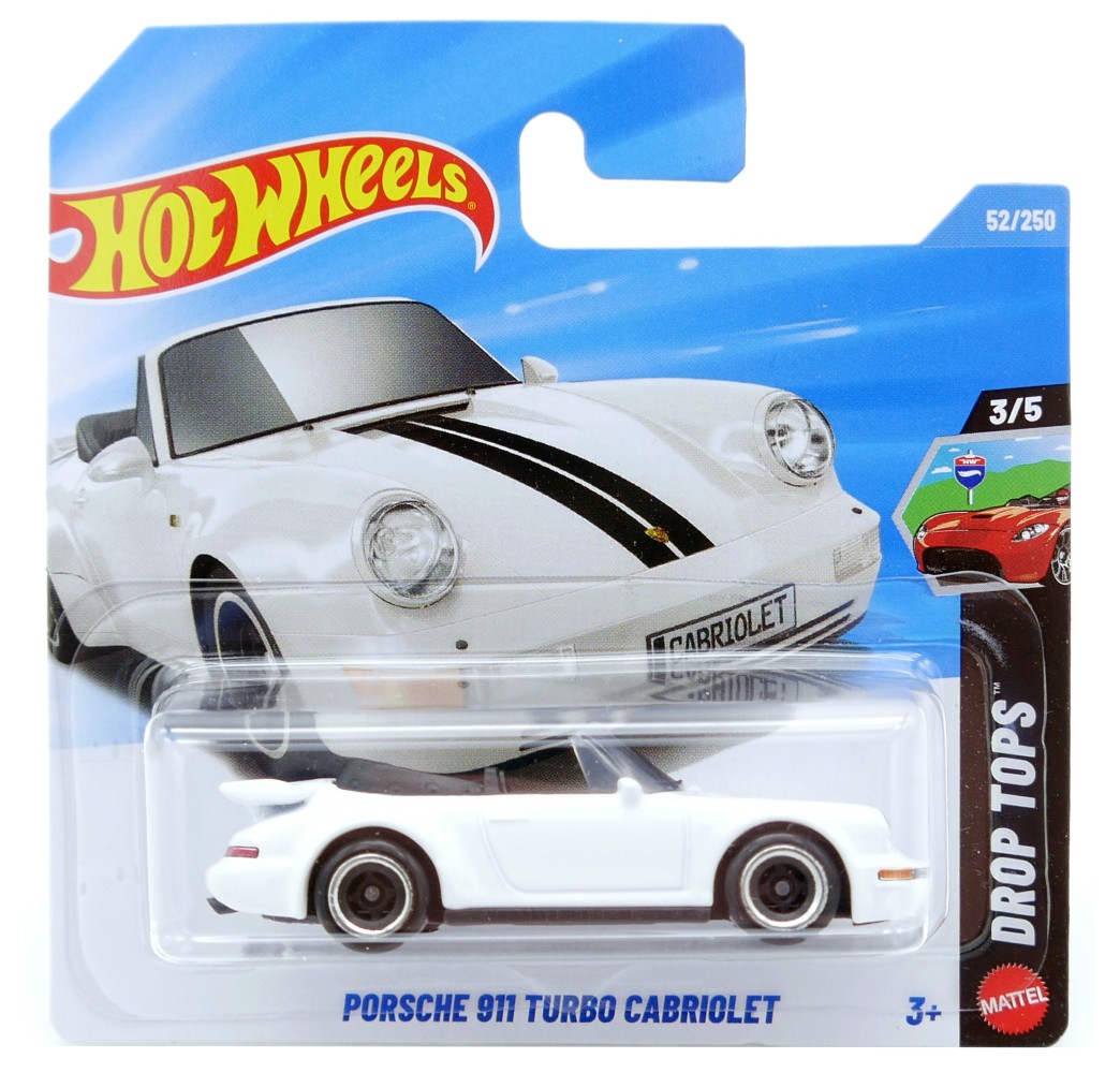 Hot Wheels JJJ22 Porsche 911 Turbo Cabriolet