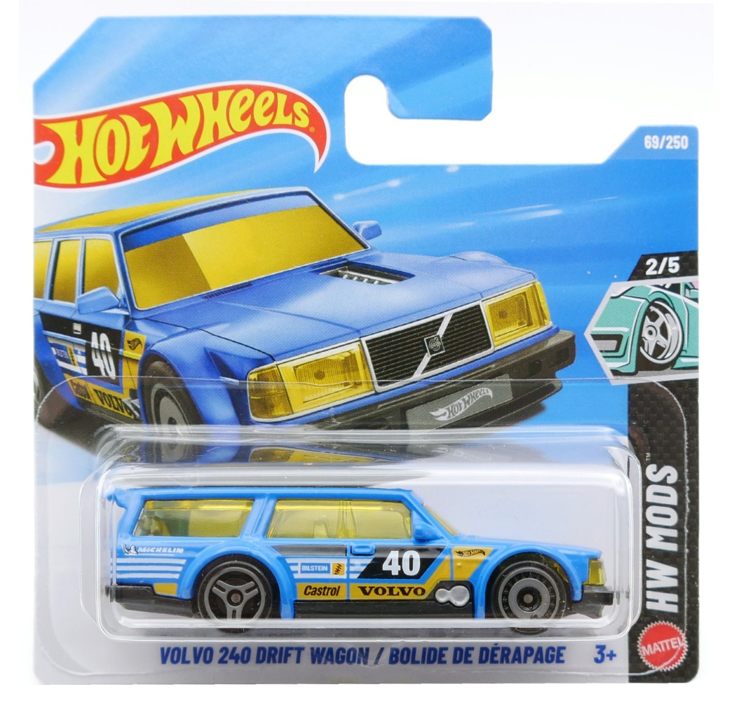 Hot Wheels JJJ36 Volvo 240 Drift Wagon