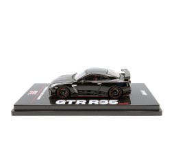 Inno64 Nissan GT-R R35 Nismo (schwarz) Rechtslenker