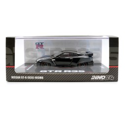 Inno64 Nissan GT-R R35 Nismo (schwarz) Rechtslenker