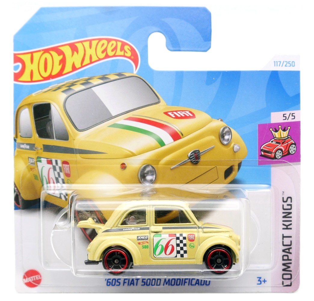 Hot Wheels HTC20 '60s Fiat 500D Modificado