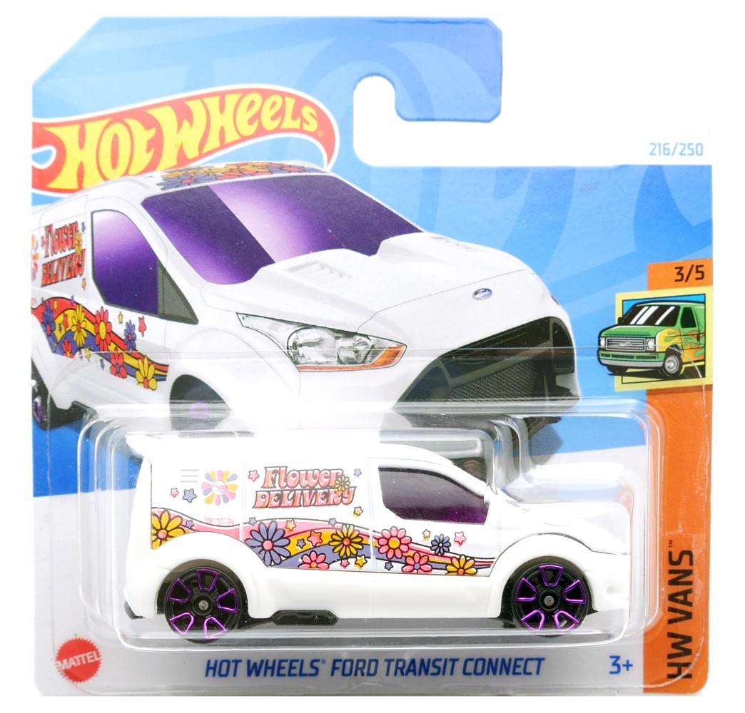 Hot Wheels HTF26 Hot Wheels Ford Transit Connect (Treasure Hunt)