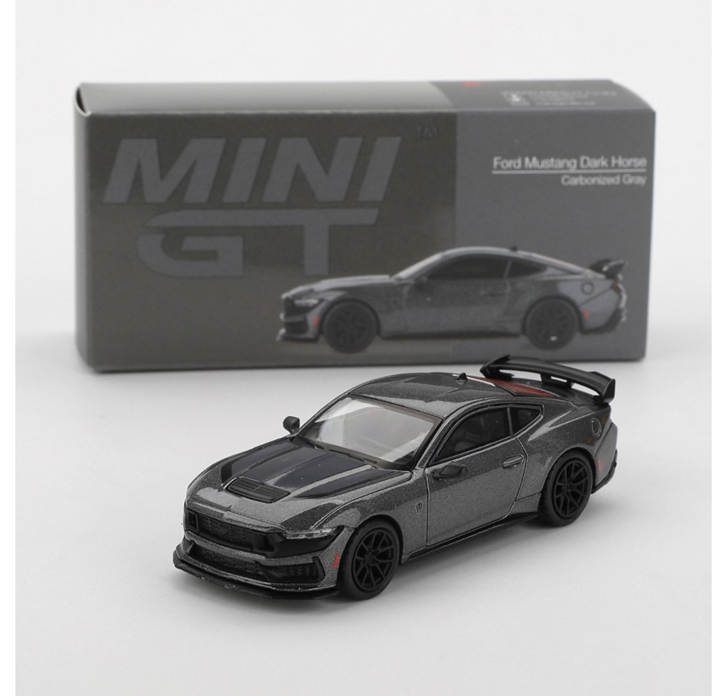 Mini GT 957 Ford Mustang Dark Horse 2024 Carbonized Gray