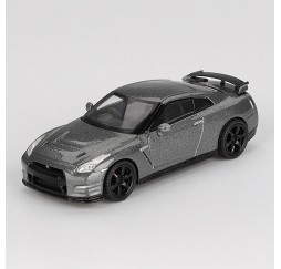 Mini GT 1089 NISSAN GT-R 2013 NISMO R35 CRS Version Dark Metal Gray