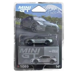 Mini GT 1089 NISSAN GT-R 2013 NISMO R35 CRS Version Dark Metal Gray