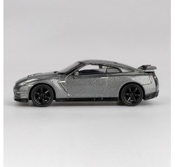 Mini GT 1089 NISSAN GT-R 2013 NISMO R35 CRS Version Dark Metal Gray