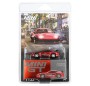 Mini GT 1132 Toyota Supra (A80) Top Secret GT-300 Top Secret Red Chrome