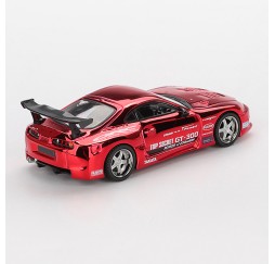 Mini GT 1132 Toyota Supra (A80) Top Secret GT-300 Top Secret Red Chrome