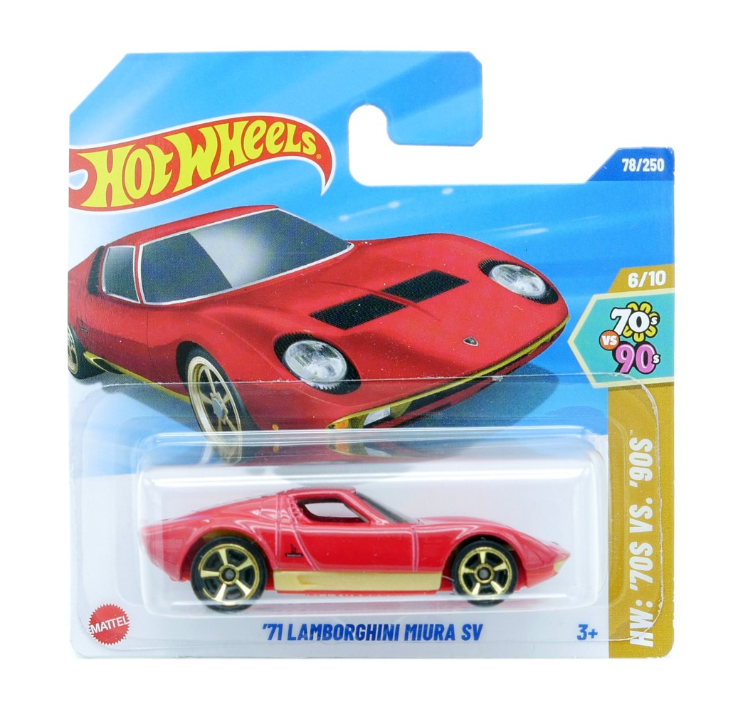 Hot Wheels HYX22 '71 Lamborghini Miura SV