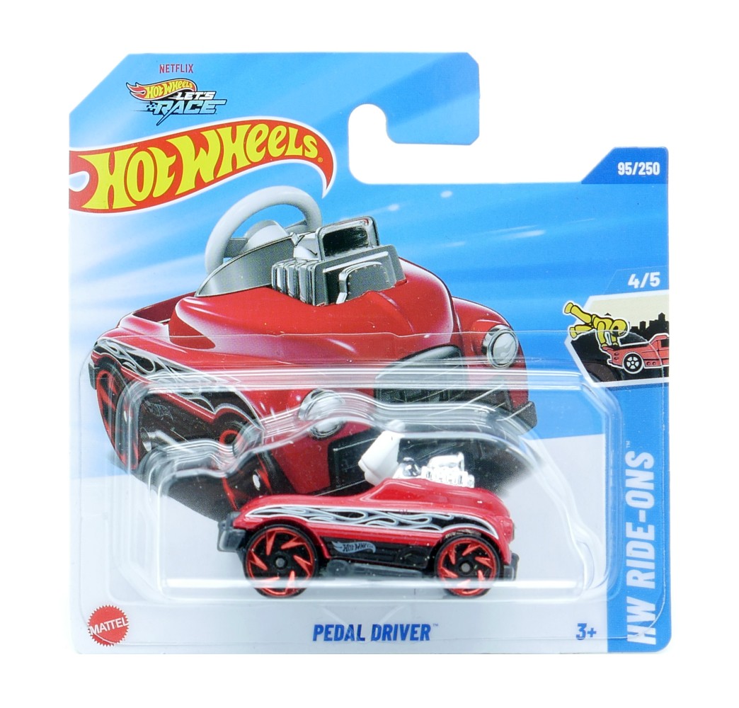 Hot Wheels JBC23 Pedal Driver (Treasure Hunt)