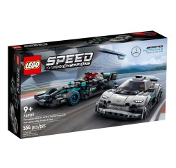 LEGO Speed Champions 76909 Mercedes-AMG F1 W12 E Performance & Mercedes-AMG Project One