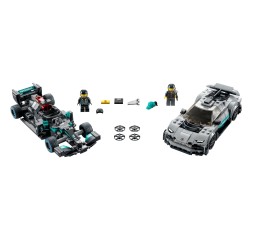 LEGO Speed Champions 76909 Mercedes-AMG F1 W12 E Performance & Mercedes-AMG Project One