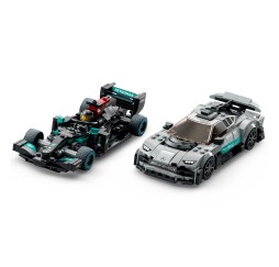 LEGO Speed Champions 76909 Mercedes-AMG F1 W12 E Performance & Mercedes-AMG Project One