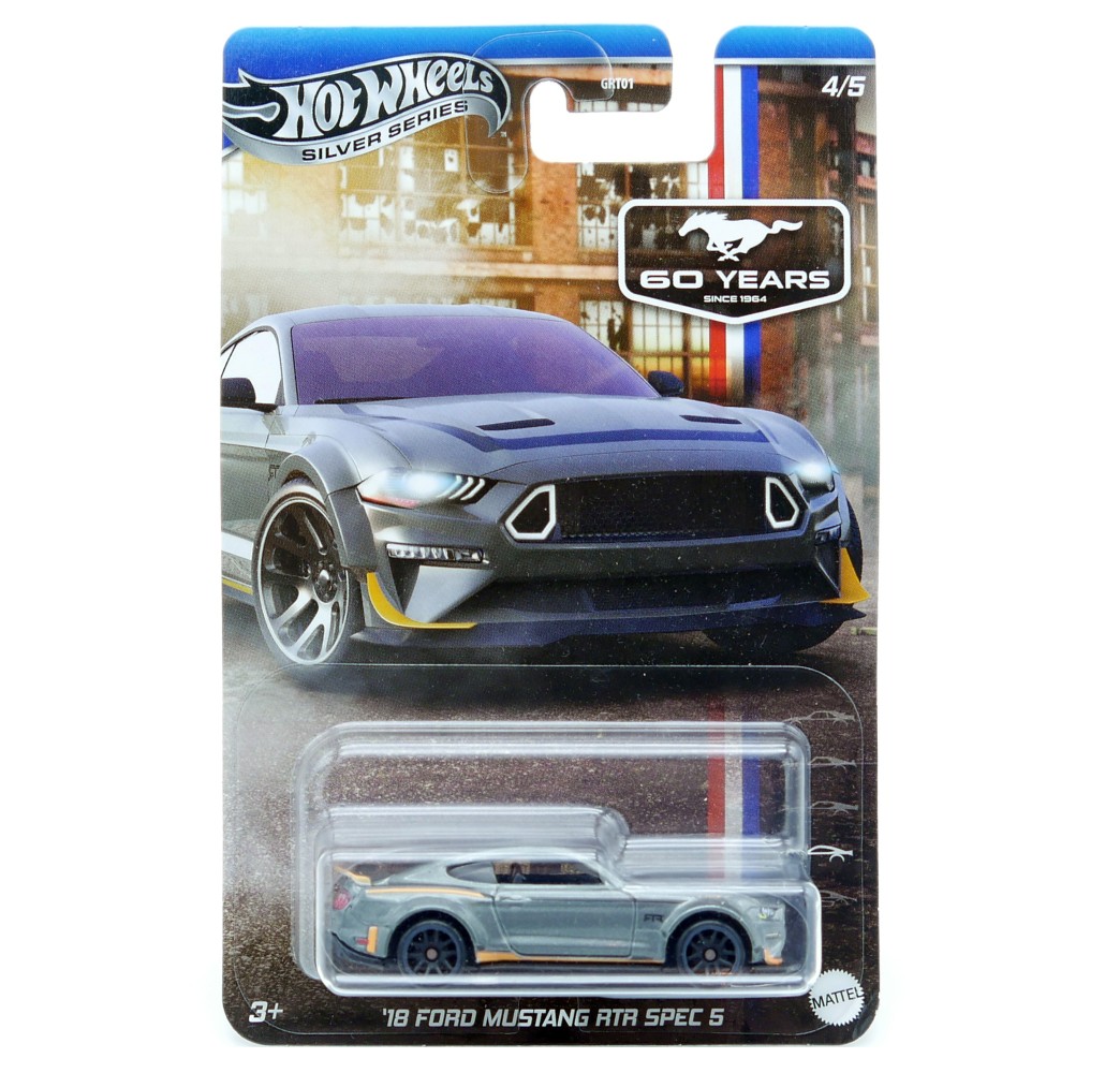 Hot Wheels JBY53 '18 Ford Mustang RTR Spec 5