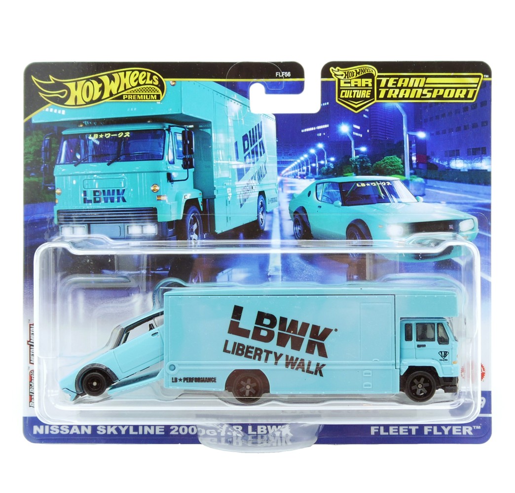 Hot Wheels HRV45 Nissan Skyline 2000GT-R LBWK - Fleet Flyer