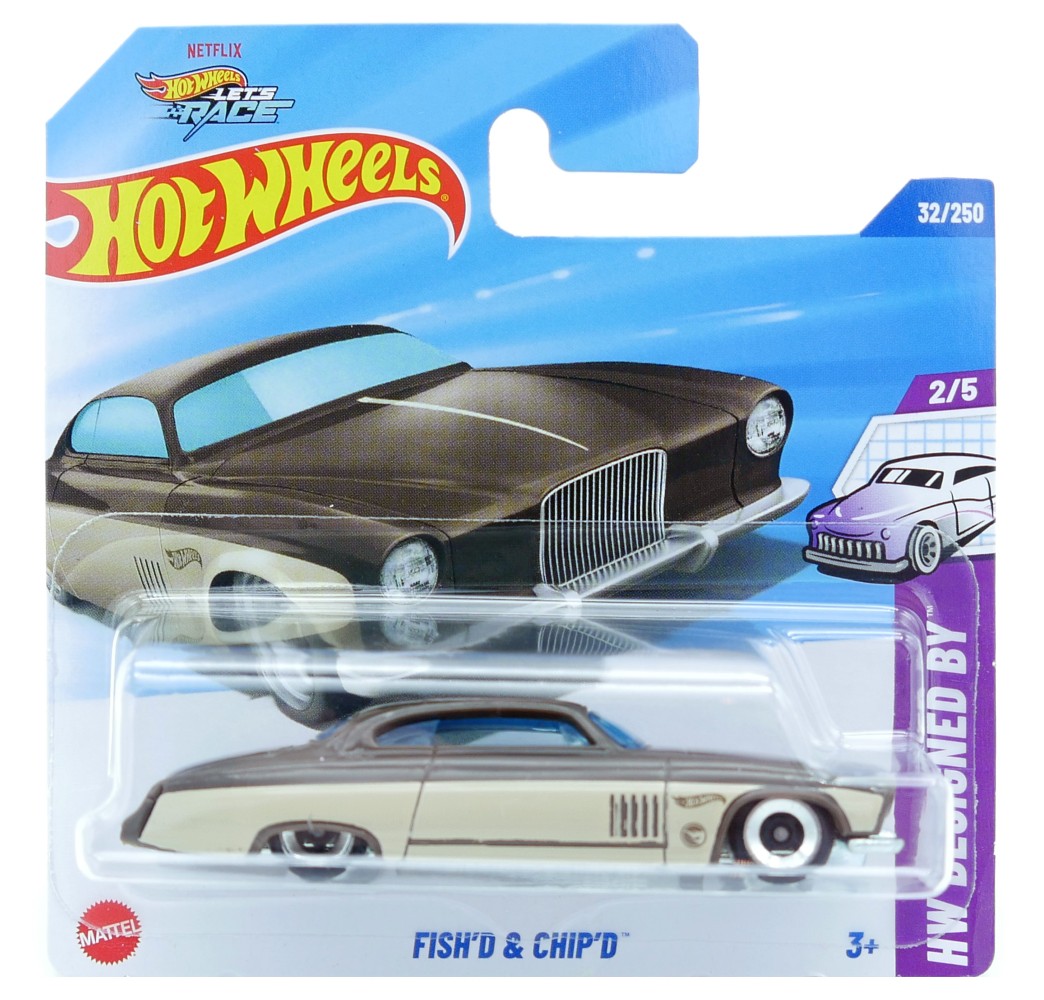 Hot Wheels JBC21 Fish'D & Chip'D (Treasure Hunt)