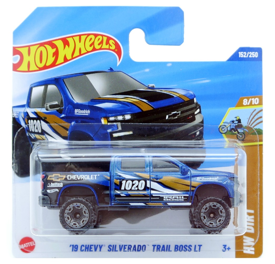Hot Wheels HYY97 '19 Chevy Silverado Trail Boss LT