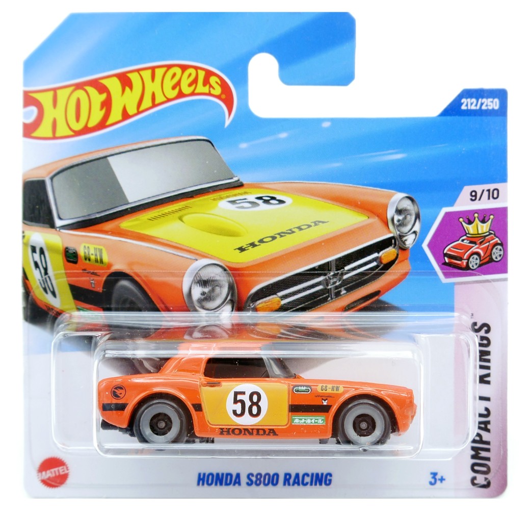 Hot Wheels JBC30 Honda S800 Racing (Treasure Hunt)
