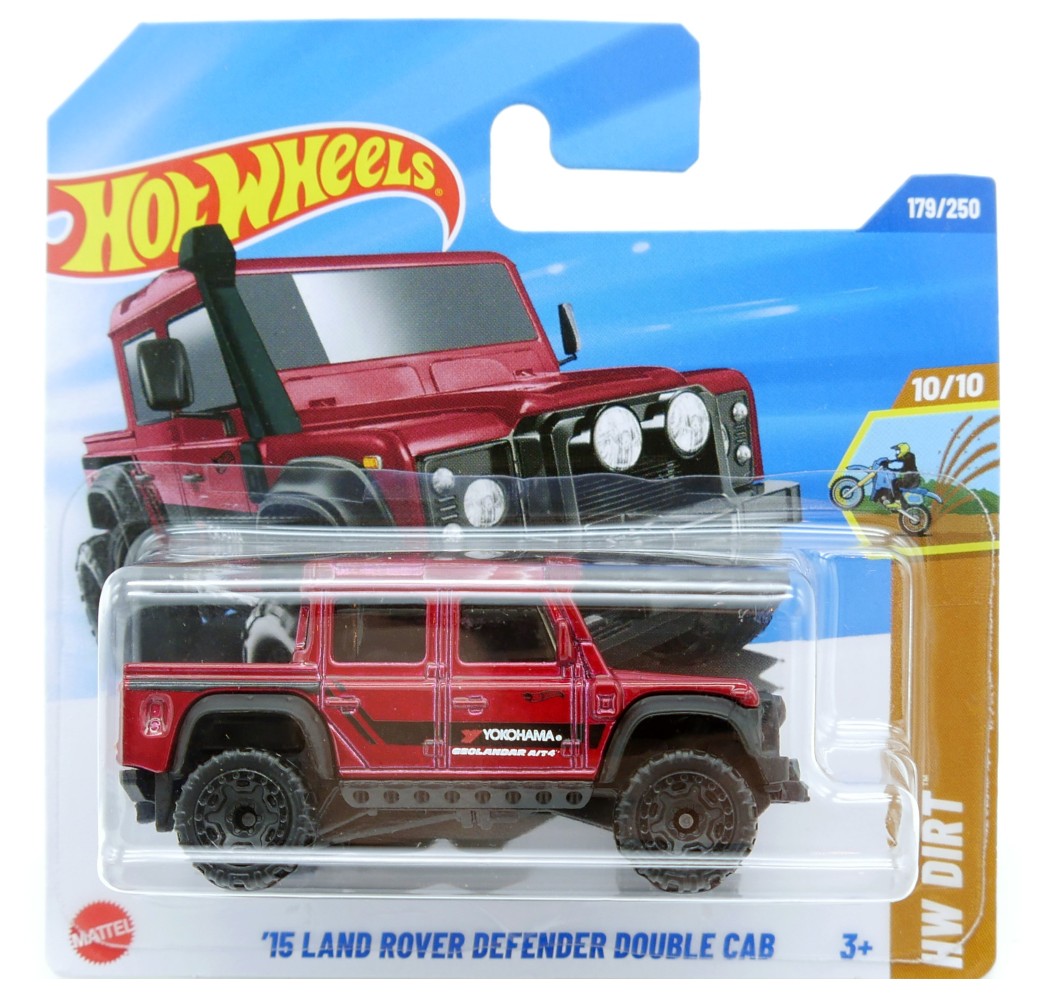 Hot Wheels JBB06 '15 Land Rover Defender Double Cab