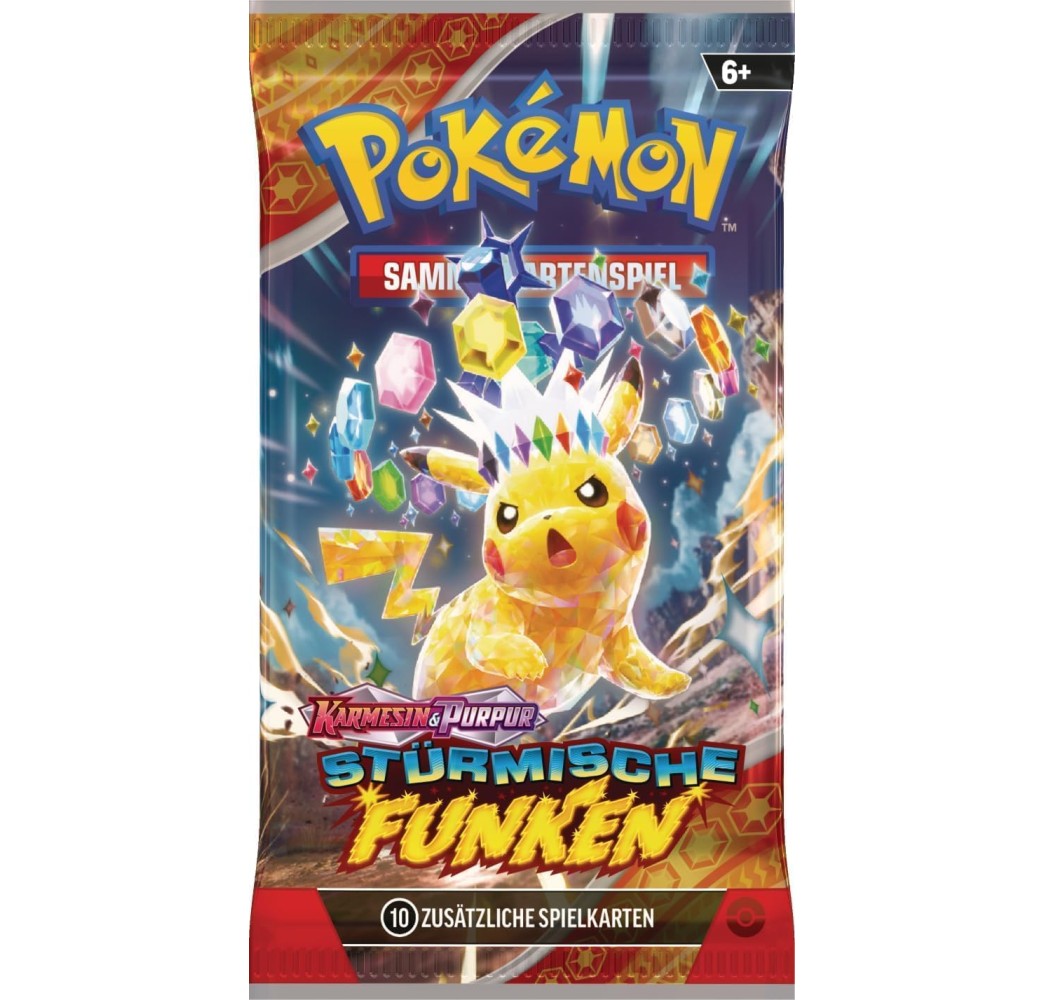 Pokémon Karmesin & Purpur – Stürmische Funken Booster