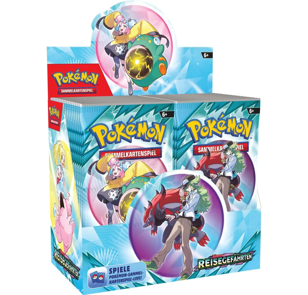 Pokémon Karmesin & Purpur – Reisegefährten Display (36 Booster)