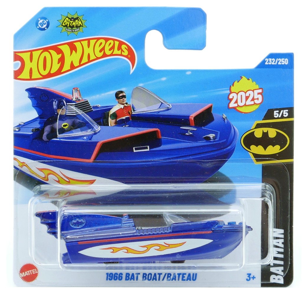 Hot Wheels HYW57 1966 Bat Boat/Bateau