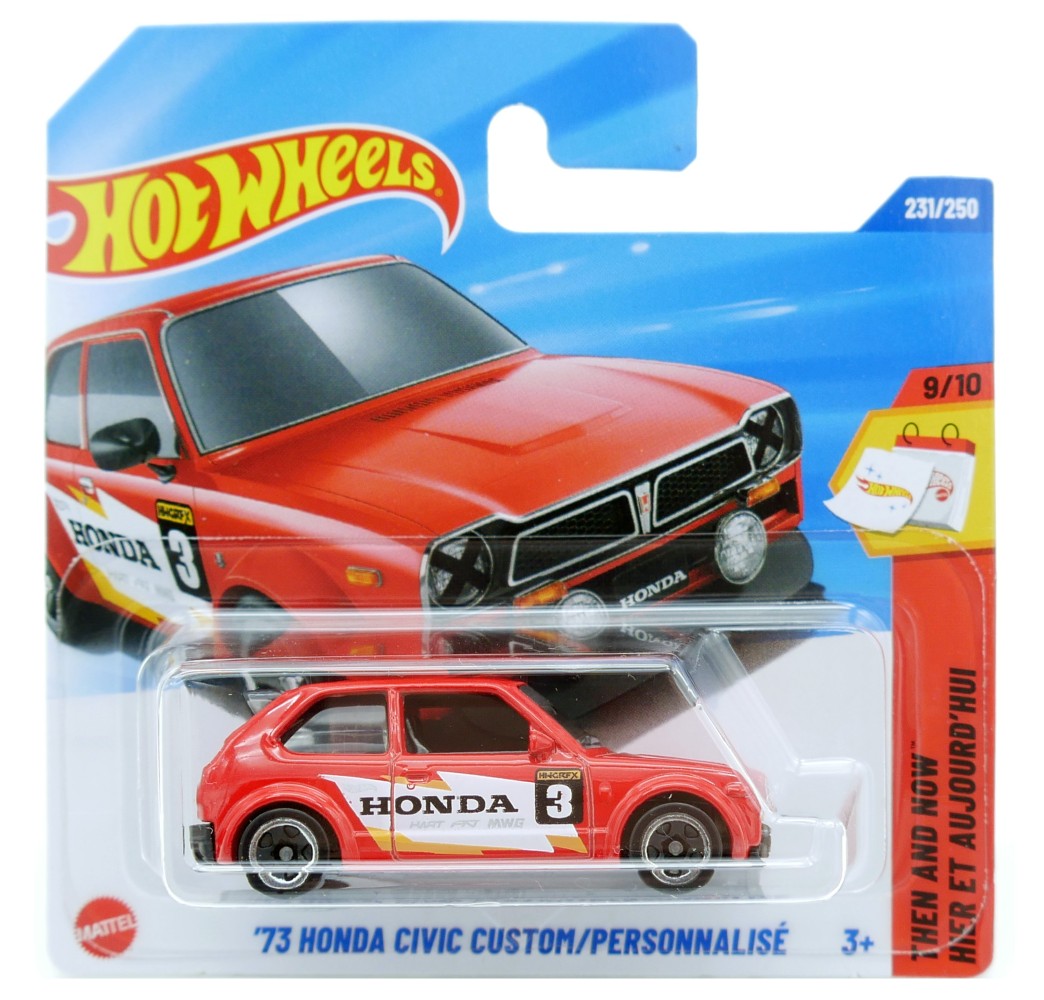Hot Wheels JBB42 '73 Honda Civic Custom