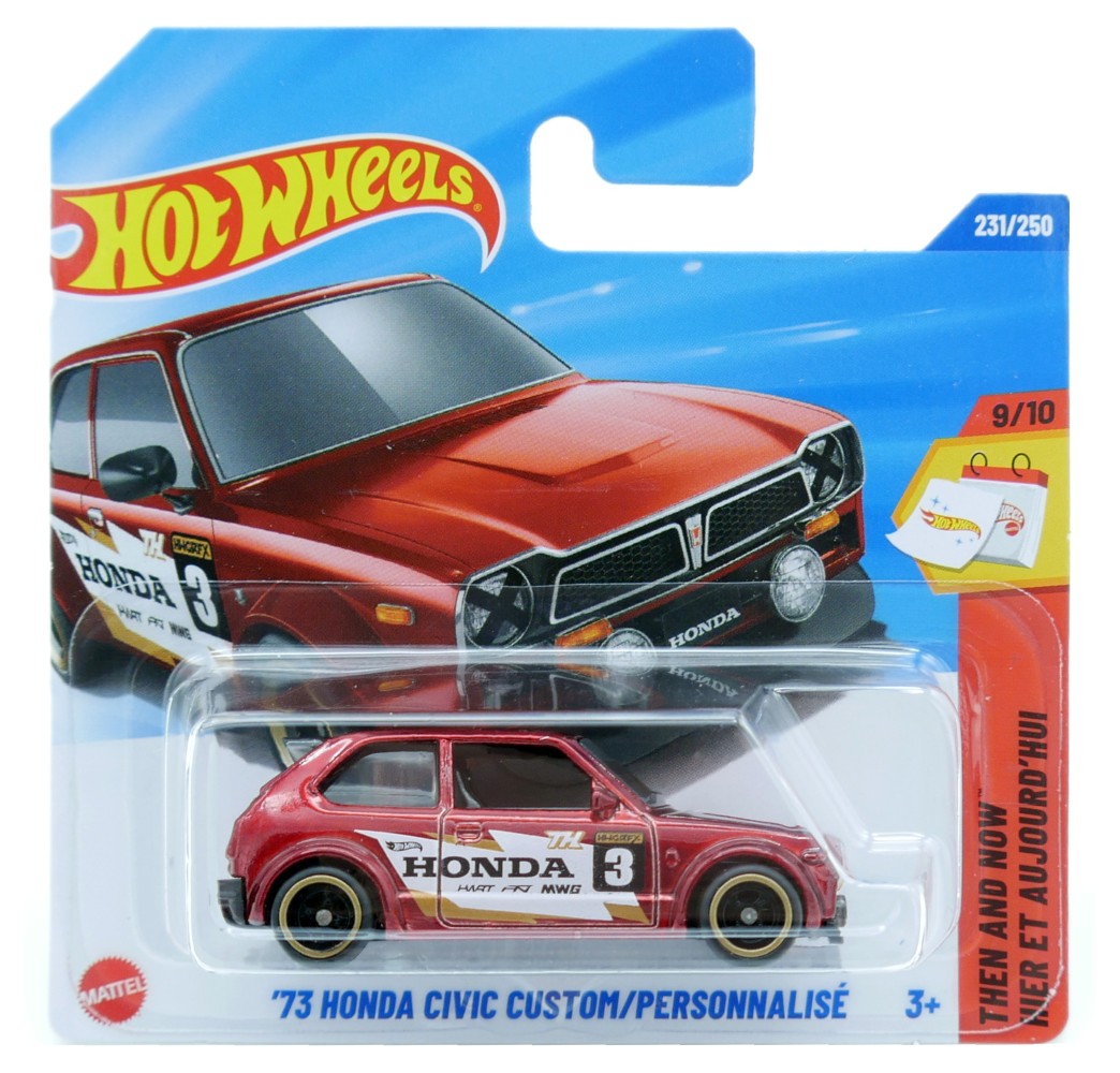 Hot Wheels JBC46 '73 Honda Civic Custom (Super Treasure Hunt)