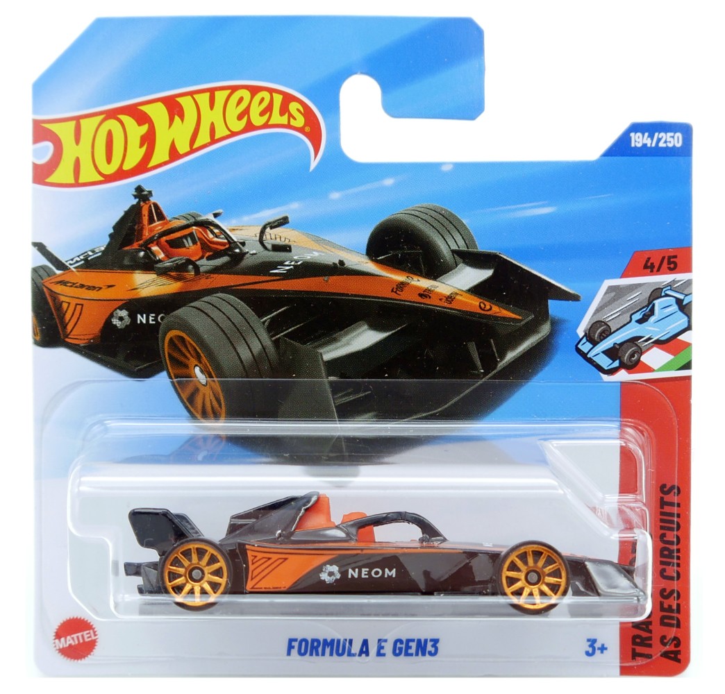 Hot Wheels HYY56 Formula E Gen3