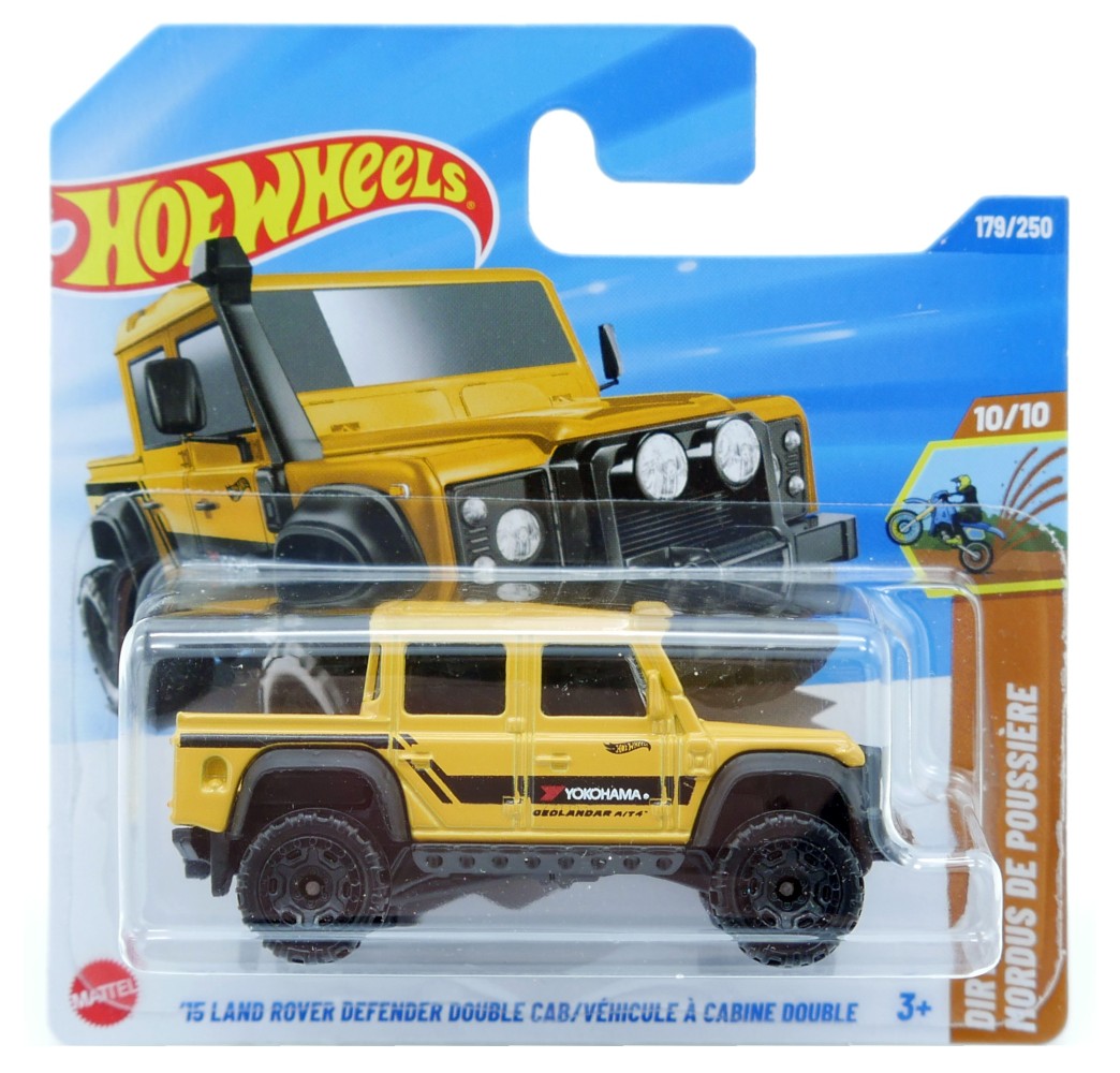 Hot Wheels JBC00 '15 Land Rover Defender Double Cab