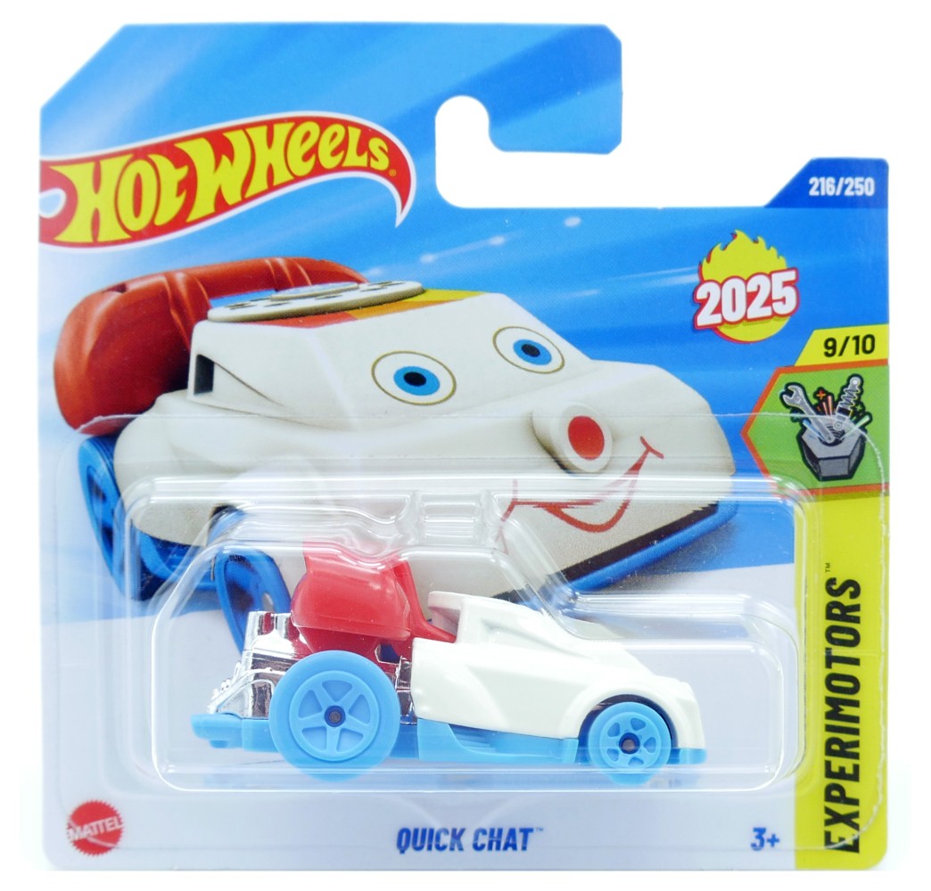 Hot Wheels HYW45 Quick Chat (weiß)
